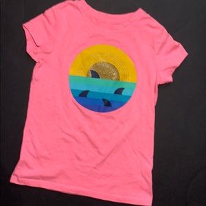 Cat & Jack Short Sleeve Tee, Pink, Size 4/5